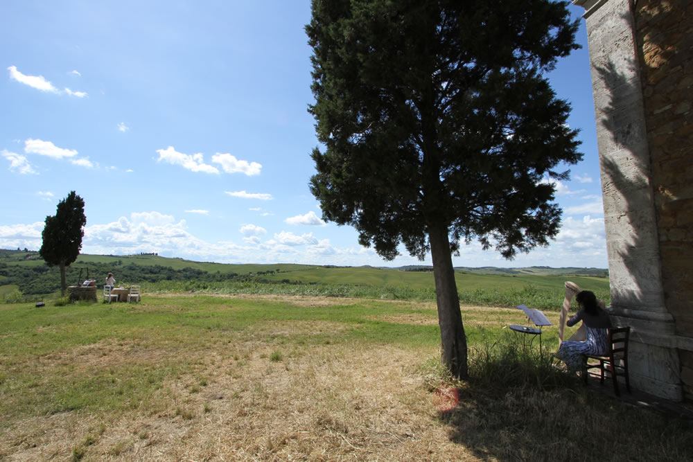 Detail of Tuscan Countryside